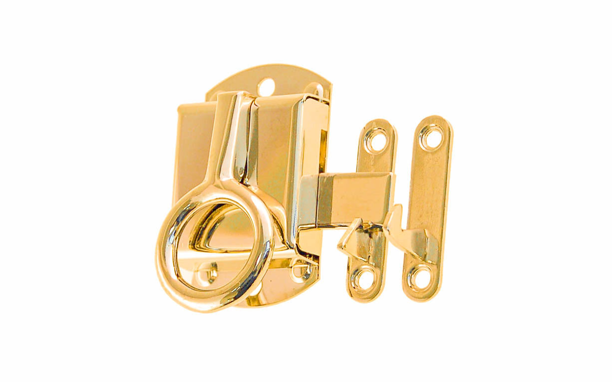 Latch Back Rings Stamped Brass Left-Handed Ring Latch – Hardwick & Sons