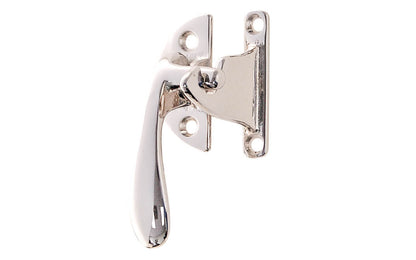 Solid Brass 3/8" Offset Latch ~ Left Hand ~ Polished Nickel Finish
