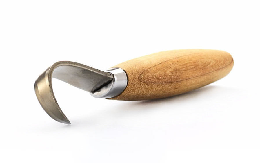 "Eric Frost" Mora of Sweden Wood Carving Hook Knife No. 164 ~ Carbon Steel Blade