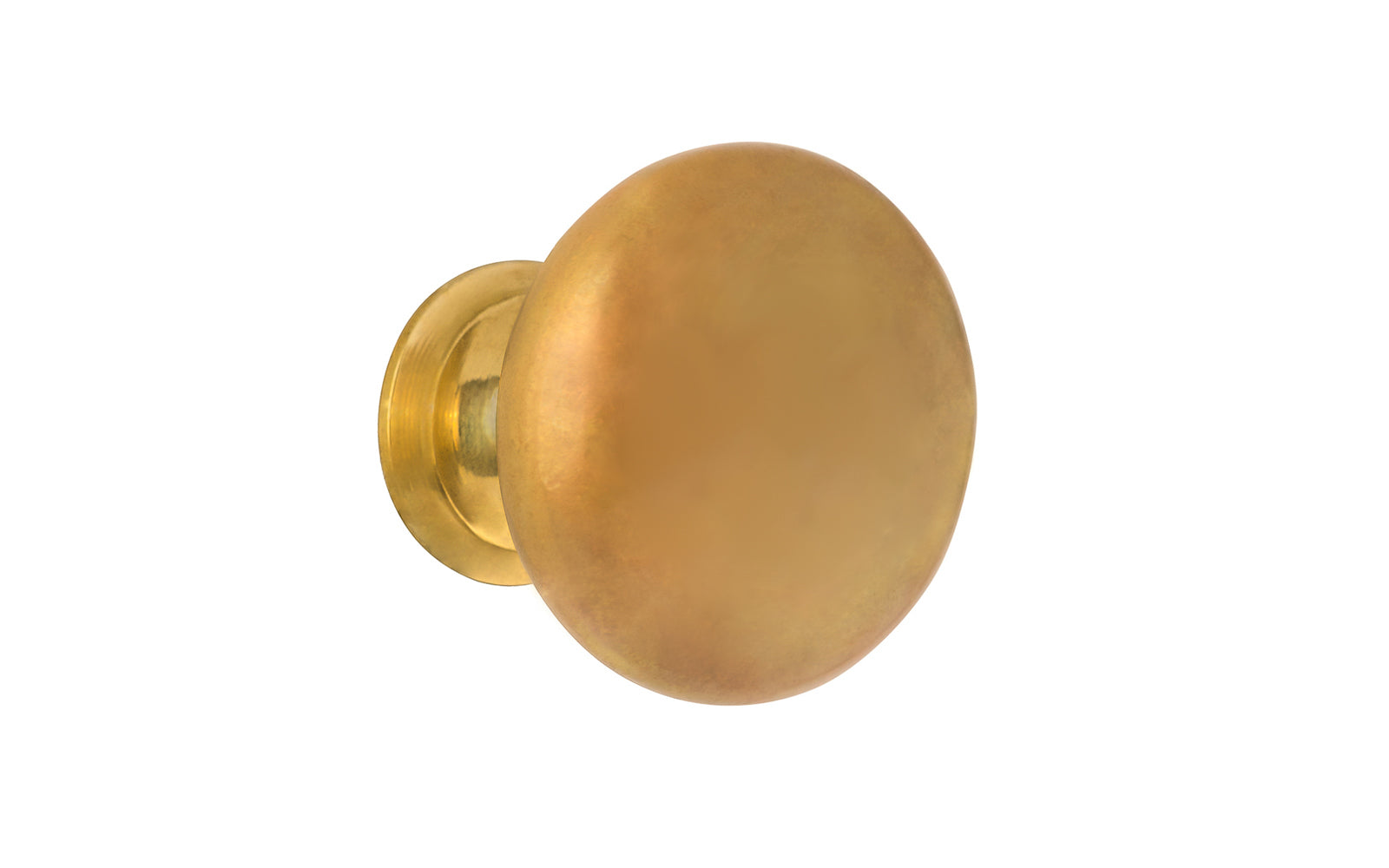 Vintage-style Hardware · Traditional & Classic Unlacquered Brass Knob. 1-1/4