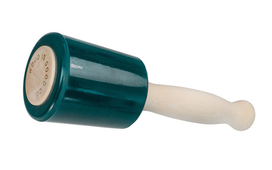 Wood is Good 20 oz Wood Carving Mallet ~ 3-1/2" Diameter Head - Model No. WD201 - High quality urethane head  -  hardwood handle - 20 oz mallet - This mallet is ideal for the carver doing regular or heavy duty work & preferring a larger mallet - Fine Woodworking - Made in USA