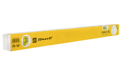 Stabila 25-41" Extendable Level ~ Type 80-T - Model No. 29441 - For fitting windows & doors – work out internal dimensions & align window & door frames. For plumbing installations – install shower trays & baths in a variety of sizes. To extend the length of the level, just pull out to the length needed & lock it firmly into position