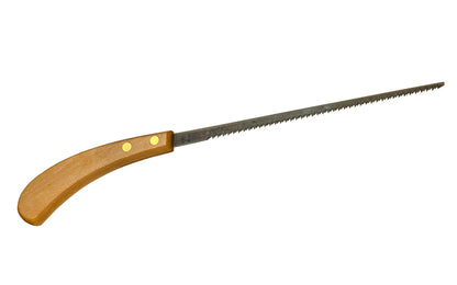 Made in Japan · Long narrow blade ~ Excellent for detail work ~ Brass riveted in a Red Beechwood handle ~ 180 mm & 210 mm sizes available 