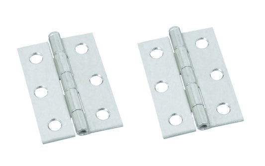 National 3/4 In. x 1-13/16 In. Brass Surface Mount Decorative Hinge  (2-Pack)