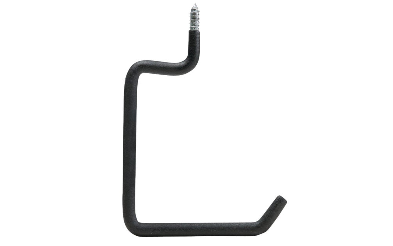Heavy Duty Vinyl Coated Utility Hanger. This heavy-duty storage hanger is designed to hold up to 50 lbs. Hanger has no-mar vinyl coating. Great for hanging items in shop or garage. 009326208862