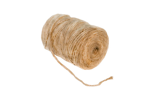3-Ply Twine Natural Jute Fiber. Biodegradable. Ideal for gardening, arts & crafts projects, wrapping gifts, & other general household applications. Natural brown color. Working load limit is 4 lbs. 3 Ply Natural Jute Fiber
