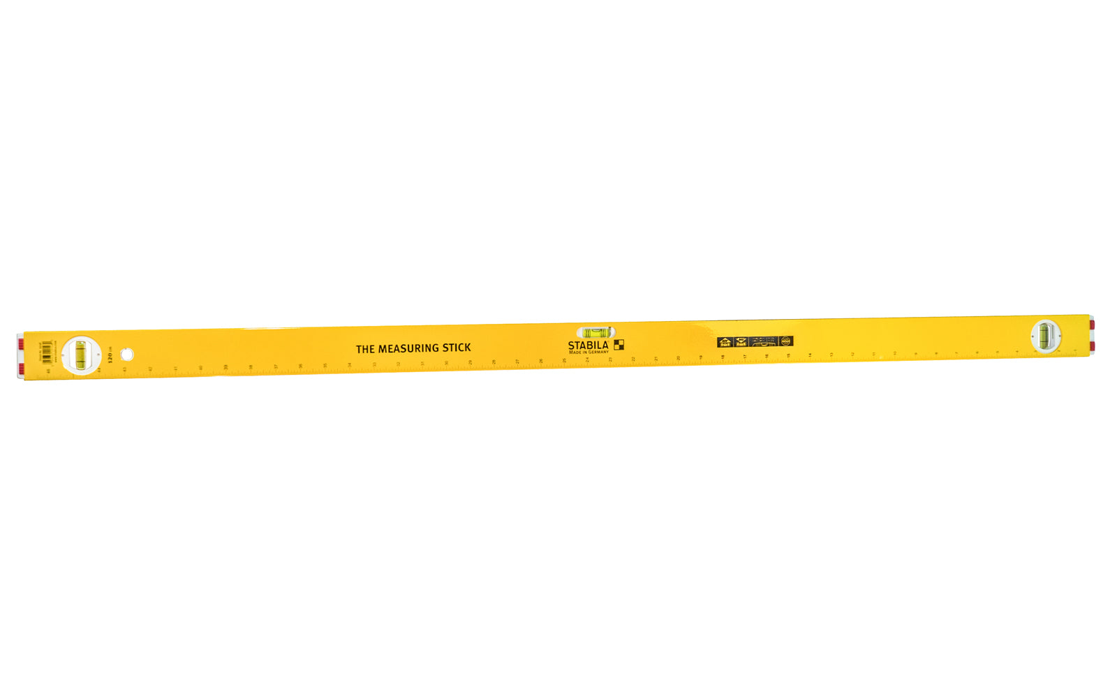 Stabila 48" (120 cm) Measuring Stick Level ~ Type 80-A-2 -Measuring Stick is designed for professional remodeling, reconstruction & restoration, A kitchen, bath, closet or basement re-model will go faster & easier with this tool