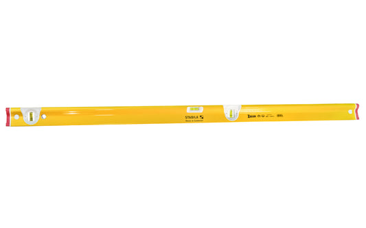 Stabila 48" (122 cm) R-Beam Level ~ Type R-300 - Model No. 41048 - Wide measuring surface for great stability or grip on the work – no tipping over during the cabinet installation process