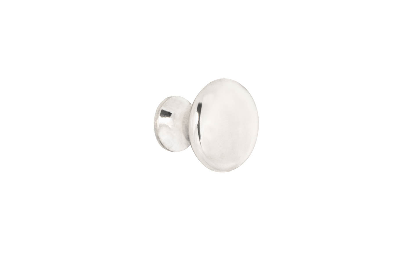 Solid Brass Mini Knob ~ 5/8" Diameter