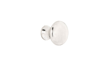 Solid Brass Mini Knob ~ 5/8" Diameter