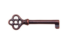 Skeleton Key ~ 3/16" x 3/16" Bit ~ Antique Copper Finish