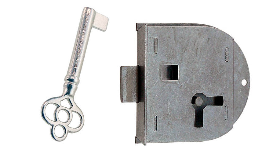 Restorers Classic Half Mortise Desk Lock And Key