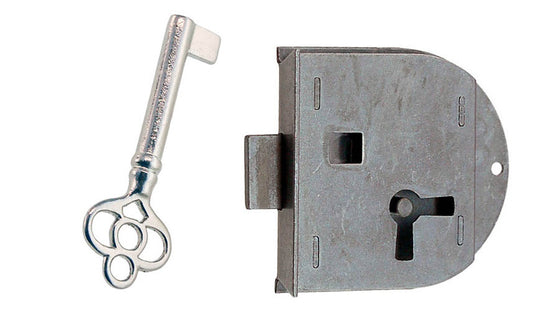 Cabinet & Drawer Lock ~ Right Hand Application ~ Vintage-style Hardware · Traditional & classic ~ Designed for right-handed cabinet doors & drawers ~ 1" backset ~ Made of steel material ~ Well-built lock
