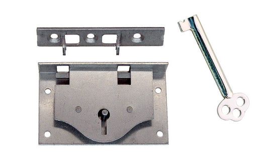 Half-Mortise Lock for Chests, Boxes, & Drawers