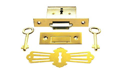 Lock for Desks & Chests ~ Square Edge Style