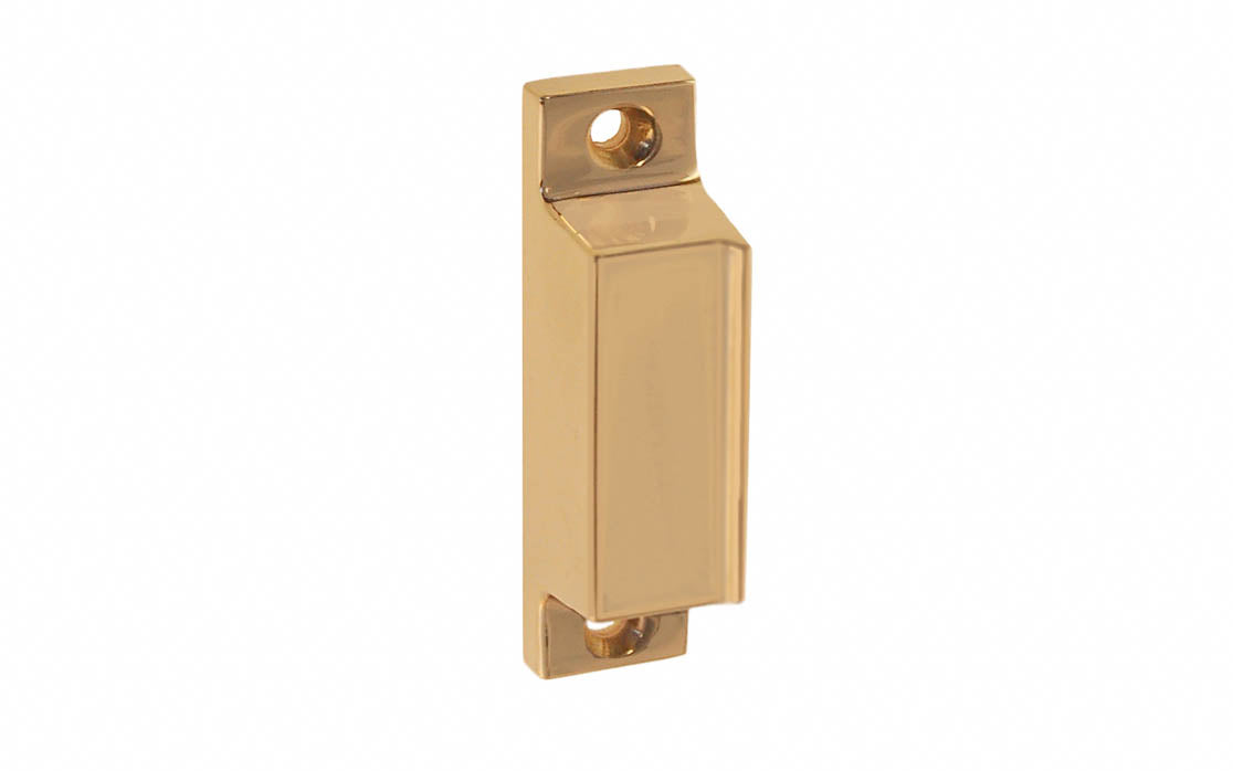 Cast Box Strike Solid Brass Box Strike for Screen Door Latch – Hardwick & Sons