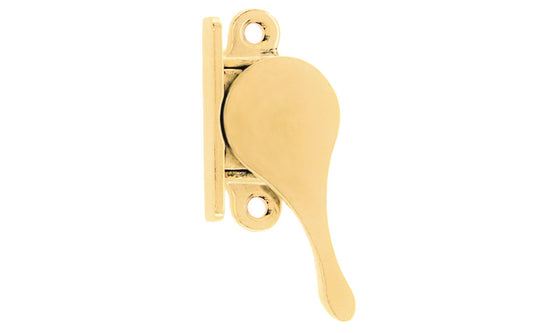 Solid Brass Antique Reeded Beehive Bathroom Thumb Turn & Release Latch Lock  -  Israel