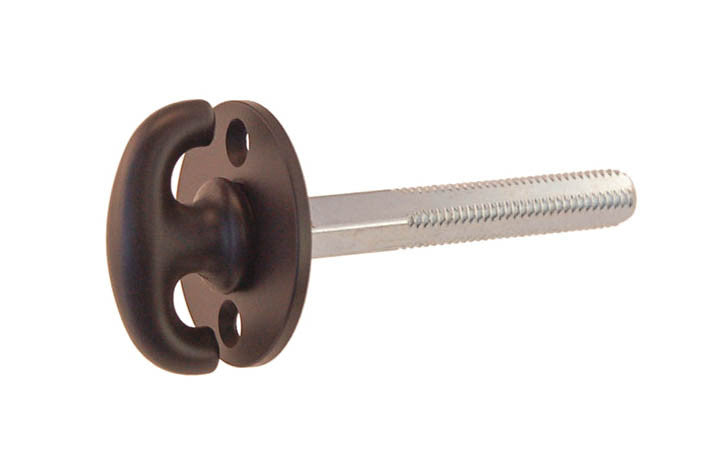 Closet Spindle with Thumb Turn ~ 2-1/2" Length ~ Oil Rubbed Bronze Finish