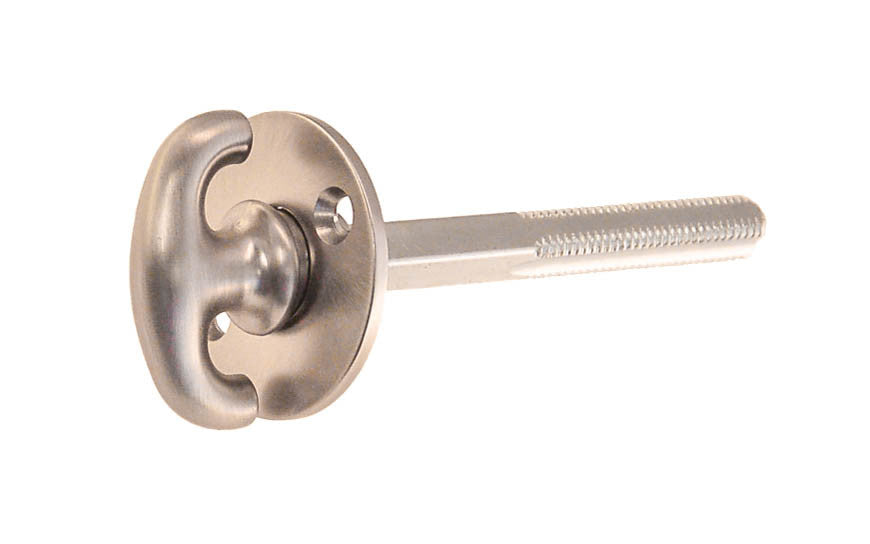 Closet Spindle with Thumb Turn ~ 3" Length ~ Brushed Nickel Finish