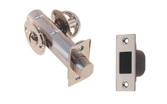 Thumb Turn Deadbolt for Doors With Emergency Slot ~ Polished Nickel Finish