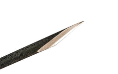 Kiridashi Kogatana Japanese Laminated Steel Knife Closeup ~ 9 mm Size 