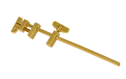 Small Solid Brass Bar Clamp ~ 6" Long - 150 mm