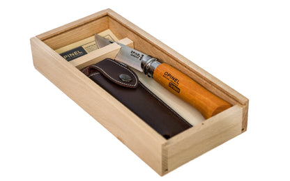 Opinel Classic Carbon Steel Knife Gift Box Set ~ Made in France