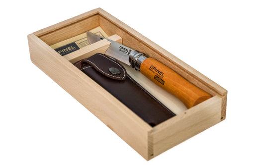 Opinel Classic Carbon Steel Knife Gift Box Set ~ Made in France