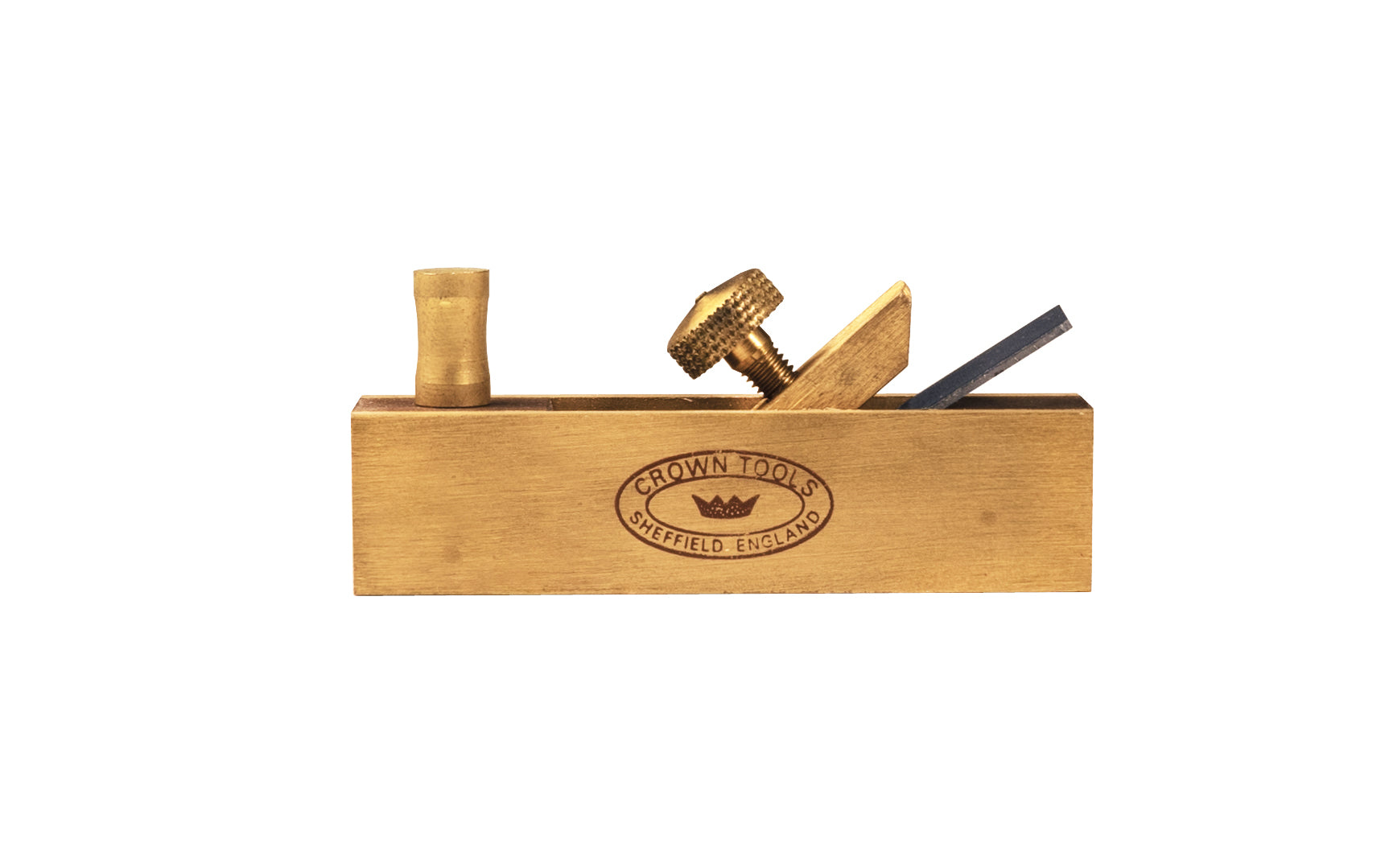 Crown Tools Brass Miniature 3 Block Plane