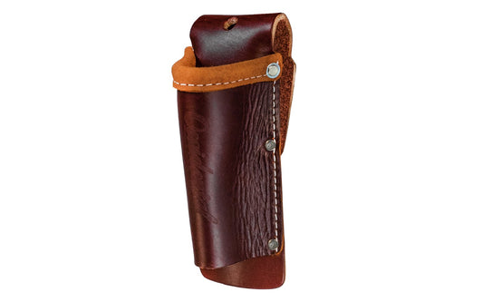 Occidental Leather No Slap Hammer Holder Holster ~ 5518 - Made in USA ~ Made of Sturdy Thick Leather - 3" Projection  -  Holster - Fits up to a 3" work belt - Extra Thick Leather - Riveted - Also accommodates hammer tackers & flat bars up to 1-5/8" diameter - No-Slap Holster