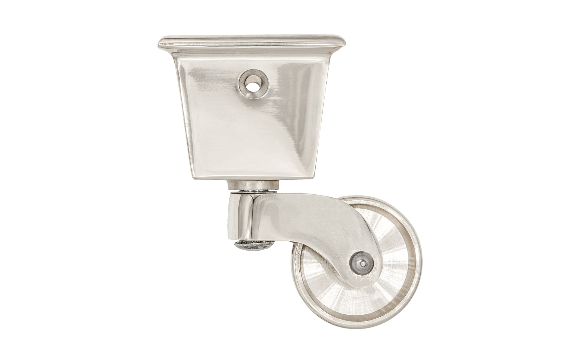 Solid Brass Pivot & Plate Caster ~ 1 Wheel – Hardwick & Sons