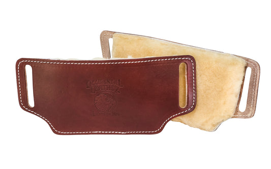 Occidental Leather's Hip Pads with Sheepskin are thick-pile, sheepskin lined leather hip pads that slide on the belt under tool bags. Sheepskin pads provide maximum comfort & is a natural insulator, warm & comfortable in winter, & cool in summer. Comfortable when using with tool belts. Made in USA - Model 5006 - 759244004908
