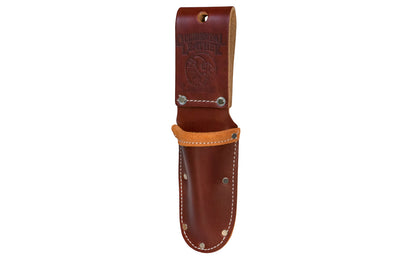 Occidental Leather Shear Holder - Model 5013 - Fits up to a 3" work belt - Leather Tool Holster - Riveted Hand Made - 759244006100 - Occidental Leather shear & tool holder holster with a closed bottom. Designed to accommodate most pliers & side cutters. Ideal for Felco & other pruning shears. Fits up to a 3" belt.
