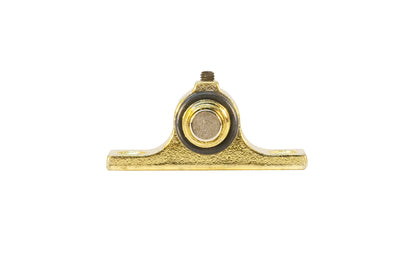 Magnetic Cabinet Catch ~ Vintage-style Hardware · Traditional & classic ~ Made of steel & cast zinc ~ Brass plated finish ~ Strong neodymium magnetic (rare earth magnet)