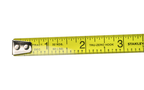 Stanley Powerlock 12' Tape Measure ~ Engineer's Scale – Hardwick & Sons