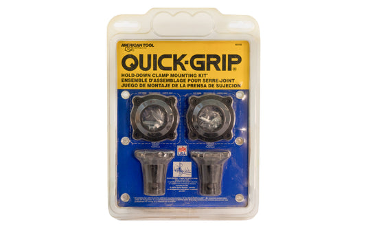 American Tool Quick-Grip Hold-Down Clamp Mounting Kit - 40105.  Made in USA. 038548401058