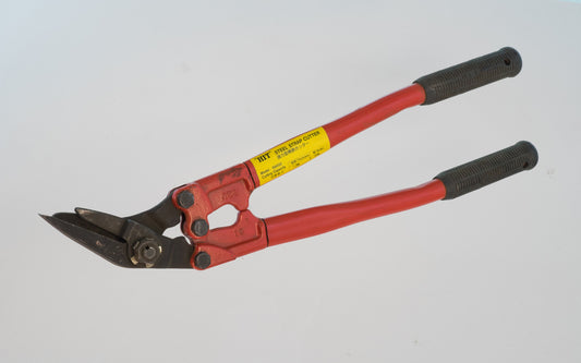 HIT Steel Strap Cutter - SS450.  Made in Japan. Cutting Capacity: 1.2 mm thickness. 18" overall length (450) mm)