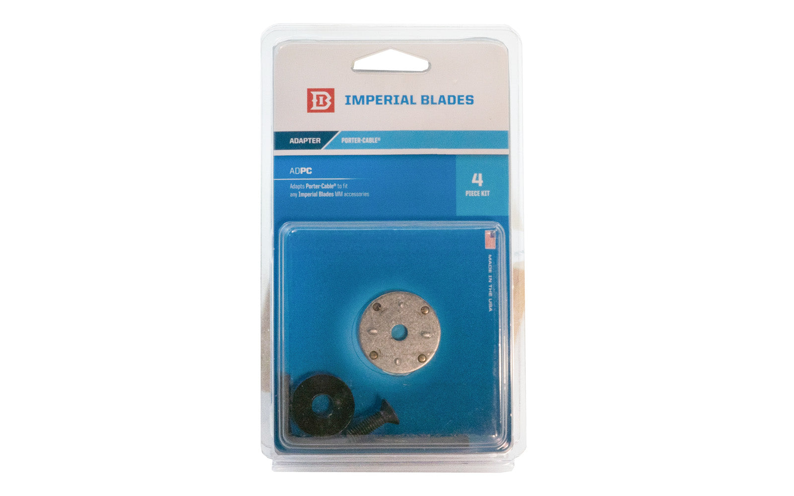 Imperial Blades Adapter - ADPC. Adapts Porter-Cable to fit any Imperial Blades MM accessories. 609456705530