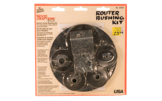 Vermont American Router Bushing Kit - Made in USA. 045325234587