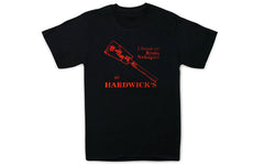 "I Found My Ryoba Nokogiri at Hardwick's" T-Shirt ~ Black