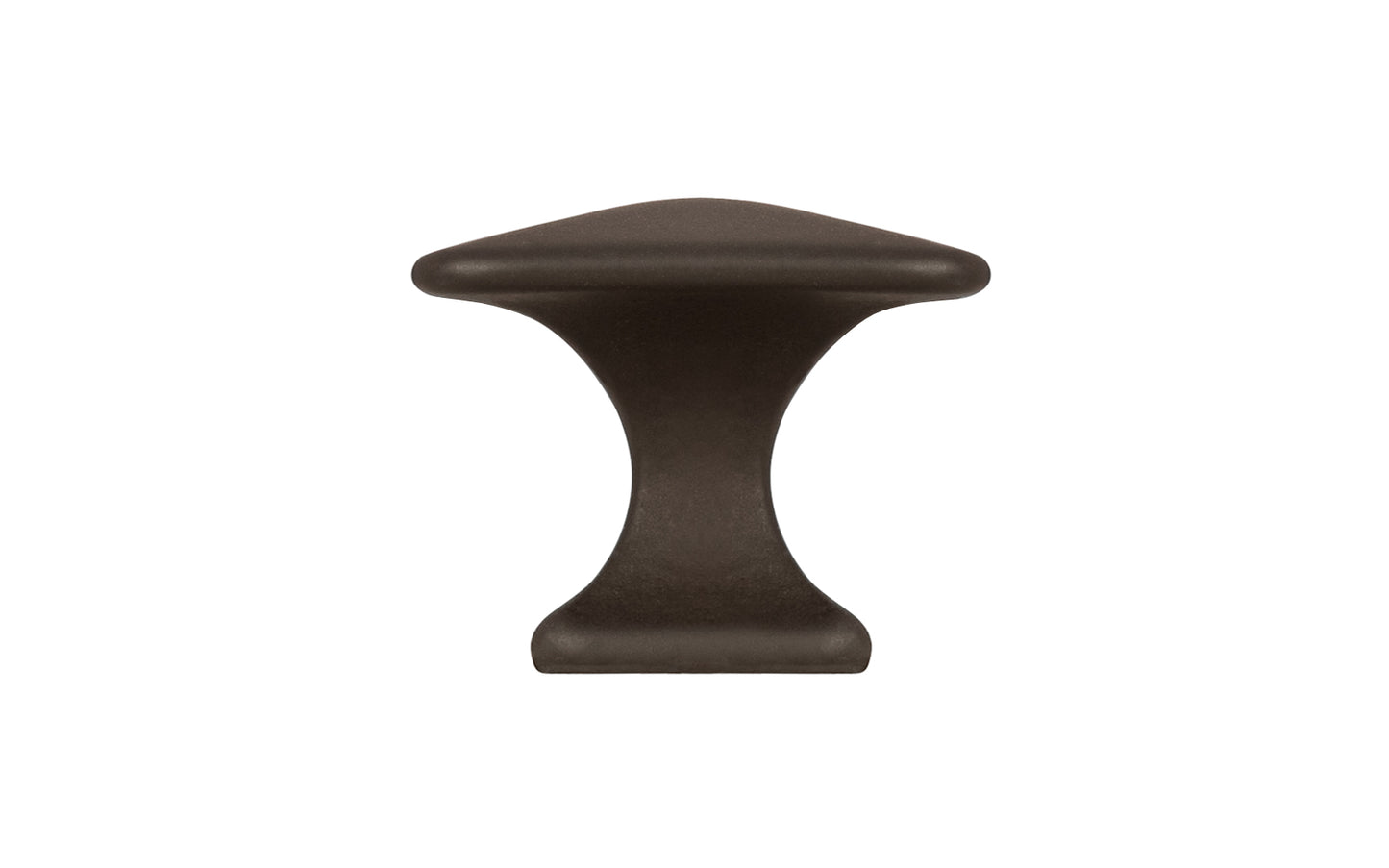 Vintage-style Hardware · Solid Brass Pyramid Shape Square Cabinet Knob ~ 1" size knob. Made of solid brass, this stylish knob has a smooth & weighty feel. Mission-style, Arts & Crafts style of hardware. Oil Rubbed Bronze Finish