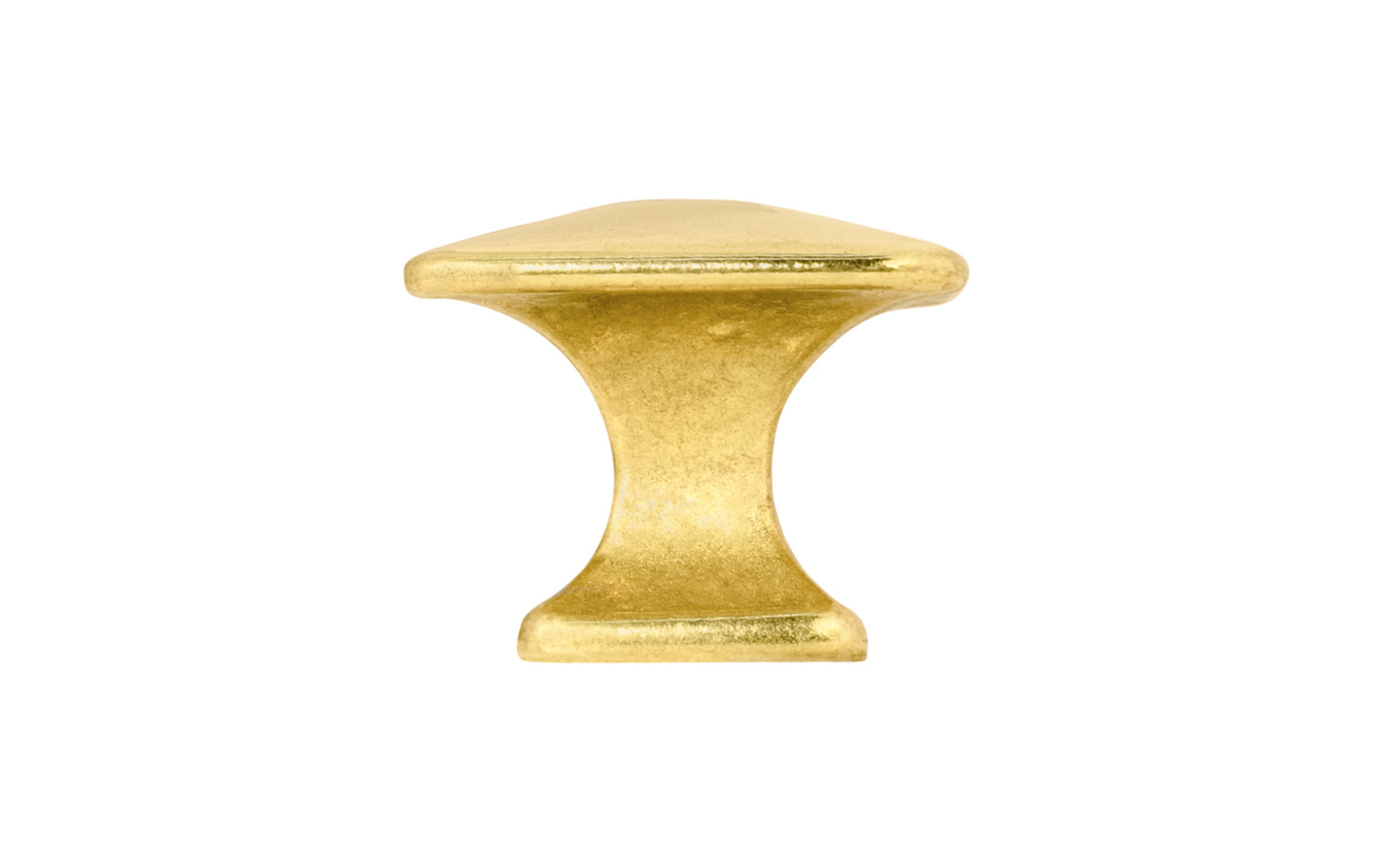 Vintage-style Hardware · Solid Brass Pyramid Shape Square Cabinet Knob ~ 1