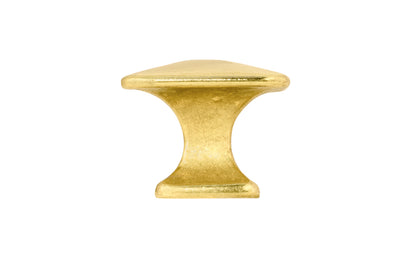 Vintage-style Hardware · Solid Brass Pyramid Shape Square Cabinet Knob ~ 1" size knob. Made of solid brass, this stylish knob has a smooth & weighty feel. Mission-style, Arts & Crafts style of hardware. Unlacquered brass (will patina naturally). Non-lacquered brass.