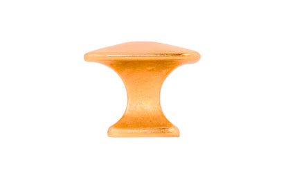 Vintage-style Hardware · Solid Brass Pyramid Shape Square Cabinet Knob ~ 1" size knob. Made of solid brass, this stylish knob has a smooth & weighty feel. Mission-style, Arts & Crafts style of hardware. Polished copper finish.