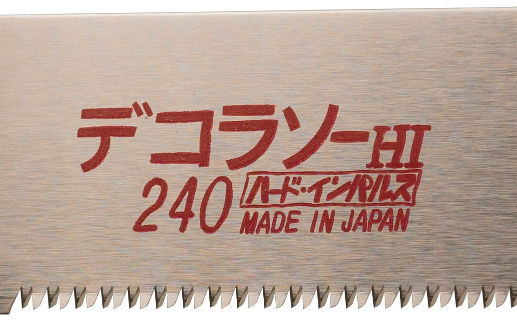 Japanese Z-Saw 240 mm "Dekora"