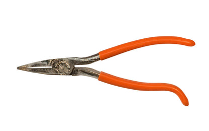The CS Osborne Wide Duckbill Plier ~ Serrated Jaws (Model #DB1) is made of cast malleable iron, has fine serration in jaws and a vinyl grip. Made in the USA ~ 096685540122
