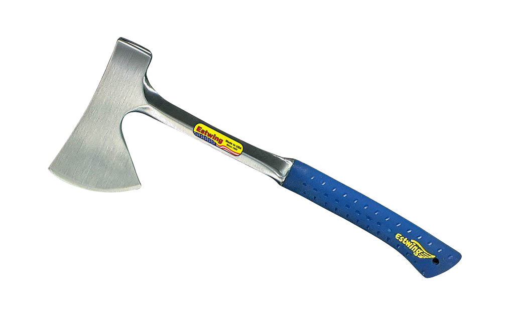 The Estwing Camper's Axe is excellent for many outdoor uses and is a favorite among many foresters, sportsmen, & tradesmen. Model E44A ~ Made in USA ~ 034139670018
