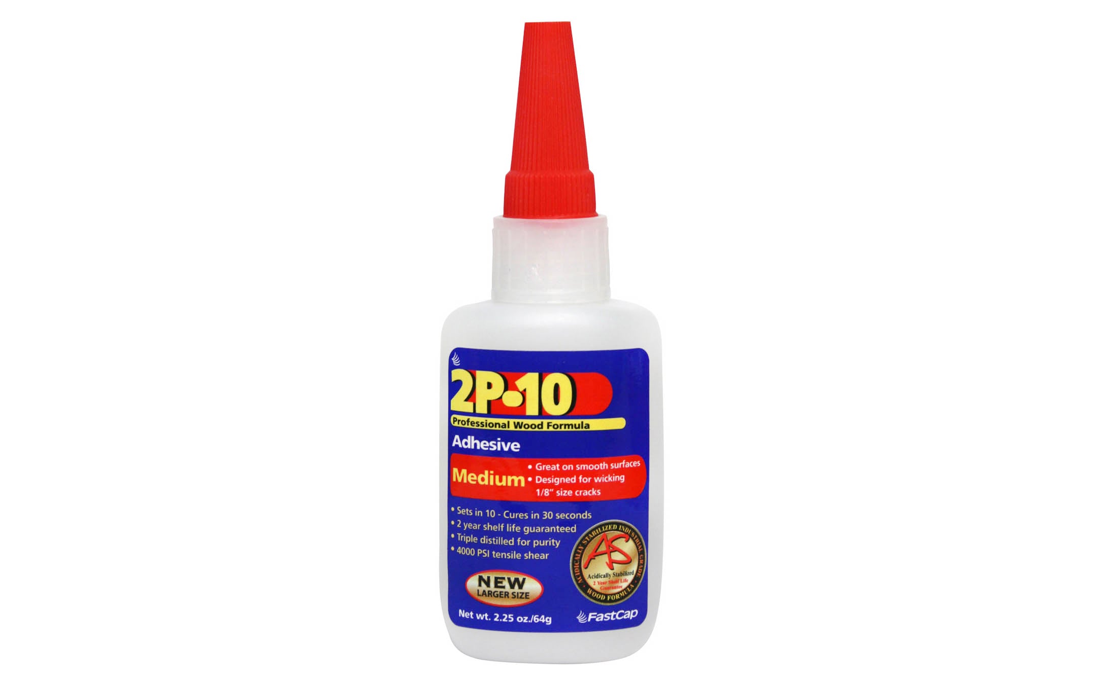 FastCap 2P-10 Adhesive Glue ~ Medium - 2.25 oz