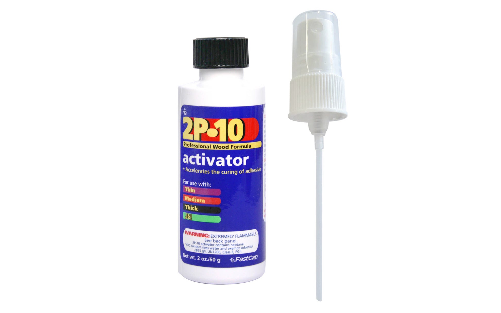 FastCap 2P-10 Activator - 2 oz ~ Made in USA
