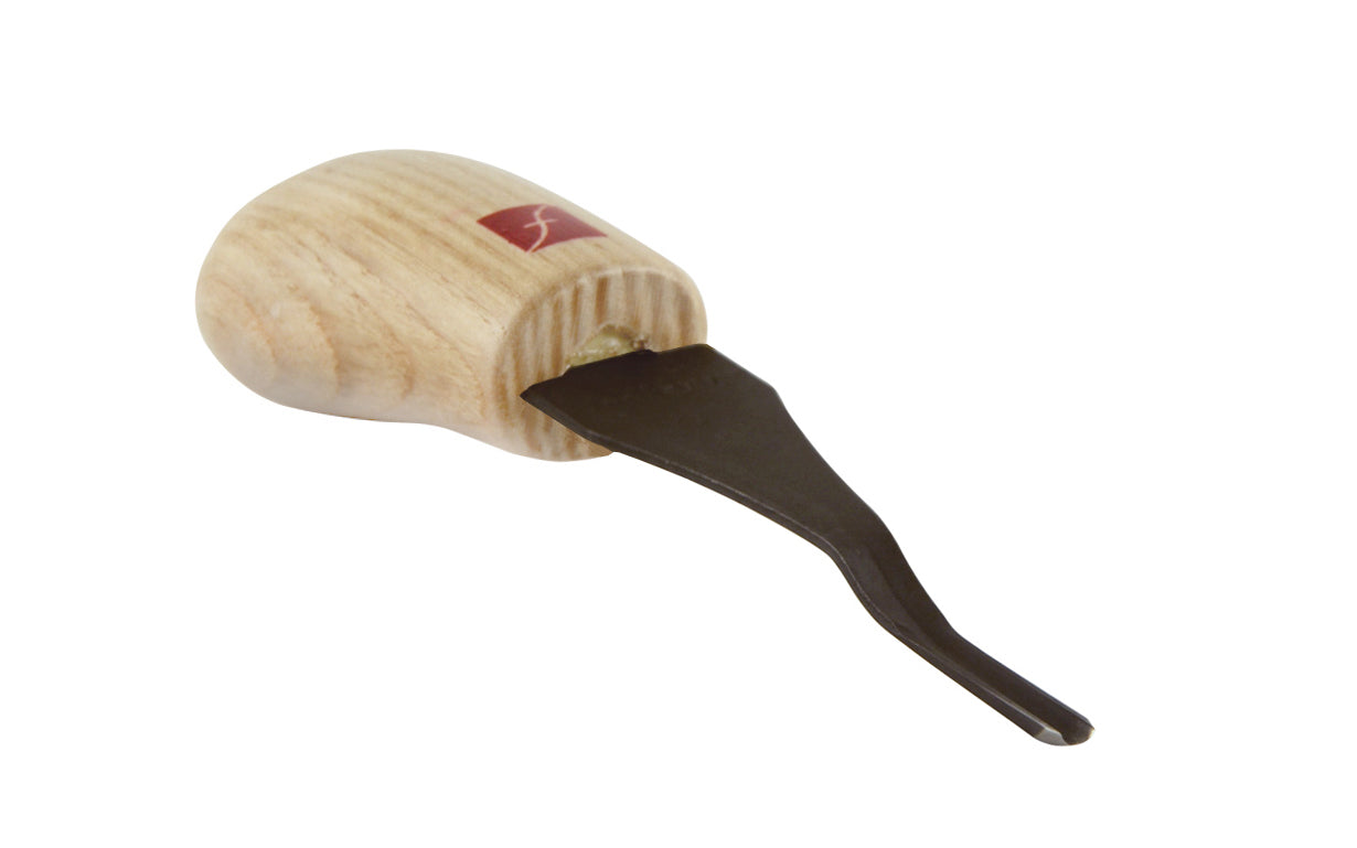 Palm Carving Tool, Gouge ~ #5 x 1/8" (3 mm) – Hardwick & Sons